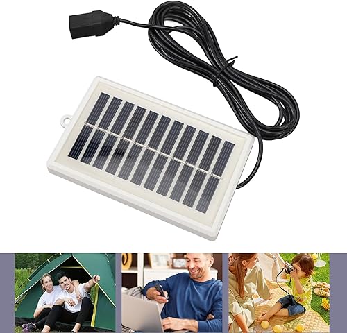 Miniatura 3 de Charging Panel Portable Solar Charger Water Outdoor Solar Charger for Mobile Phones Lightweight Sturdy Impact for Hiking Camping Backpacking