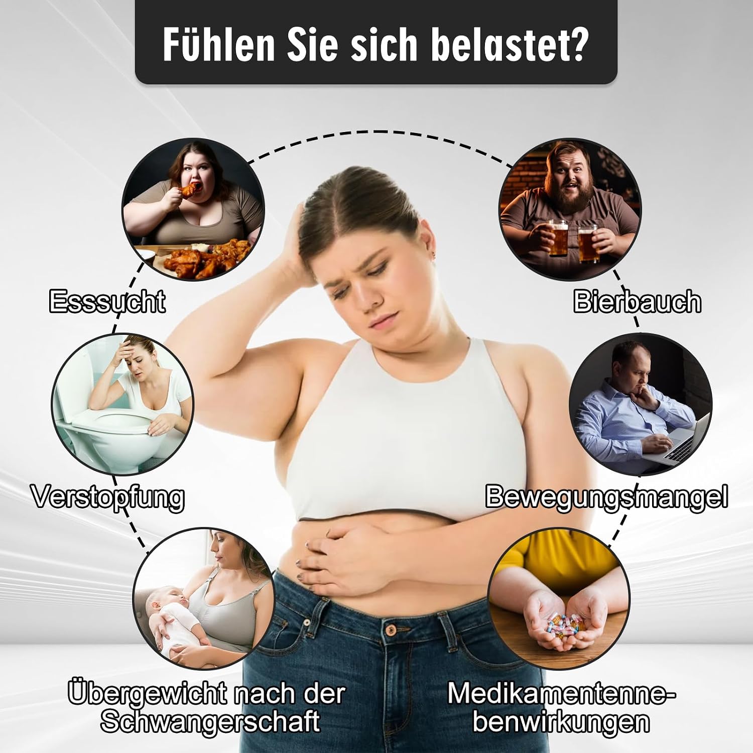 Abnehmen Patch, Abnehmpflaster, 50 Stück Slim Patch, Gewichtsverlust Aufkleber, fettverbrennung am bauch, Eimer Taille, Bauchfett Taille, Anti Cellulite, Schnelles Abnehmen und nicht reizend - 5