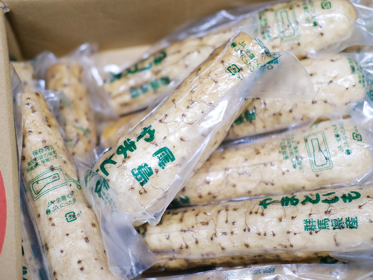 Amazon.co.jp: 群馬県産 大和芋（やまといも） AA棒 約350g×12パック