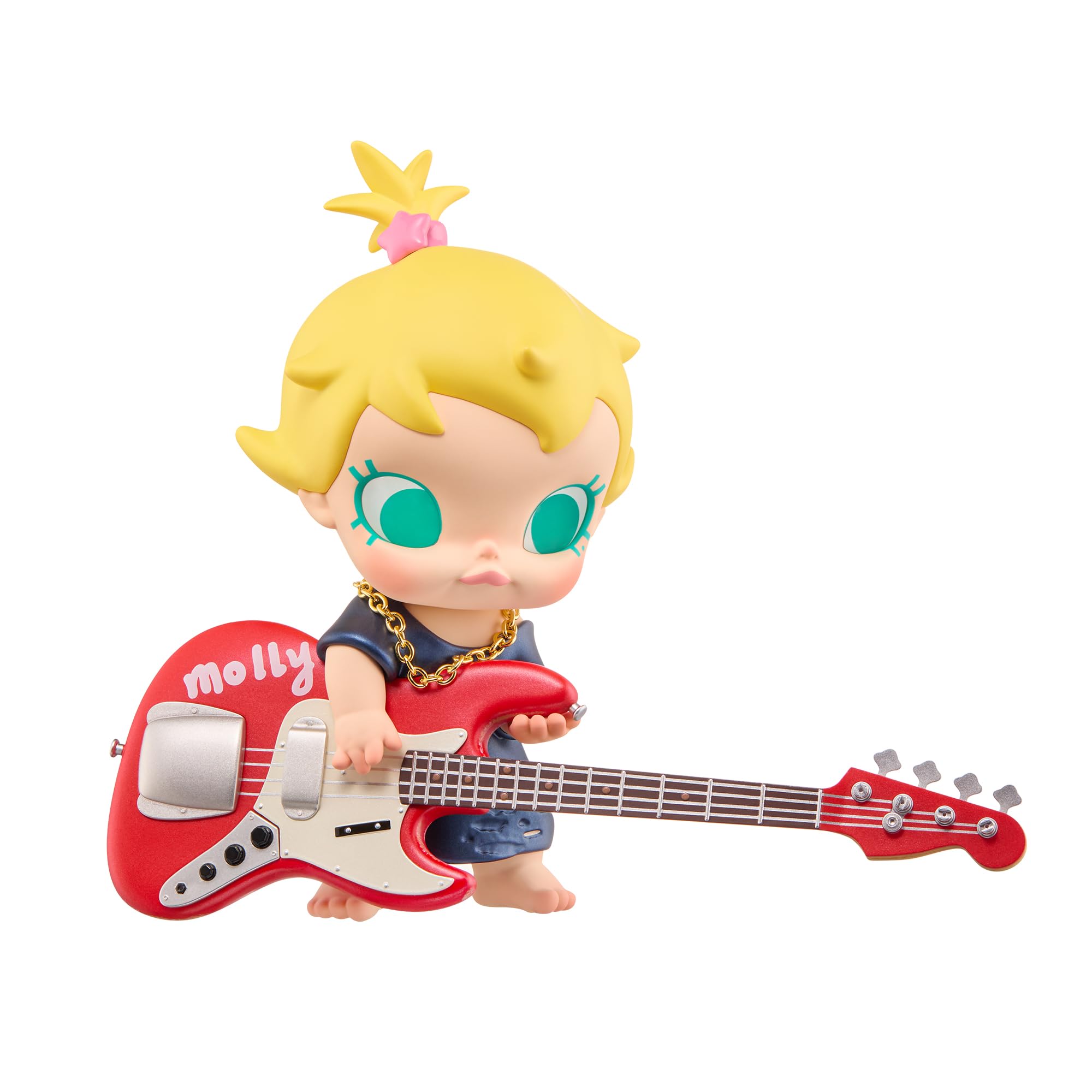 POP MART Baby Molly Future Rock Star Figurine | Cute Designer Collectible Statue | Official Character Art Toy l 1 Box