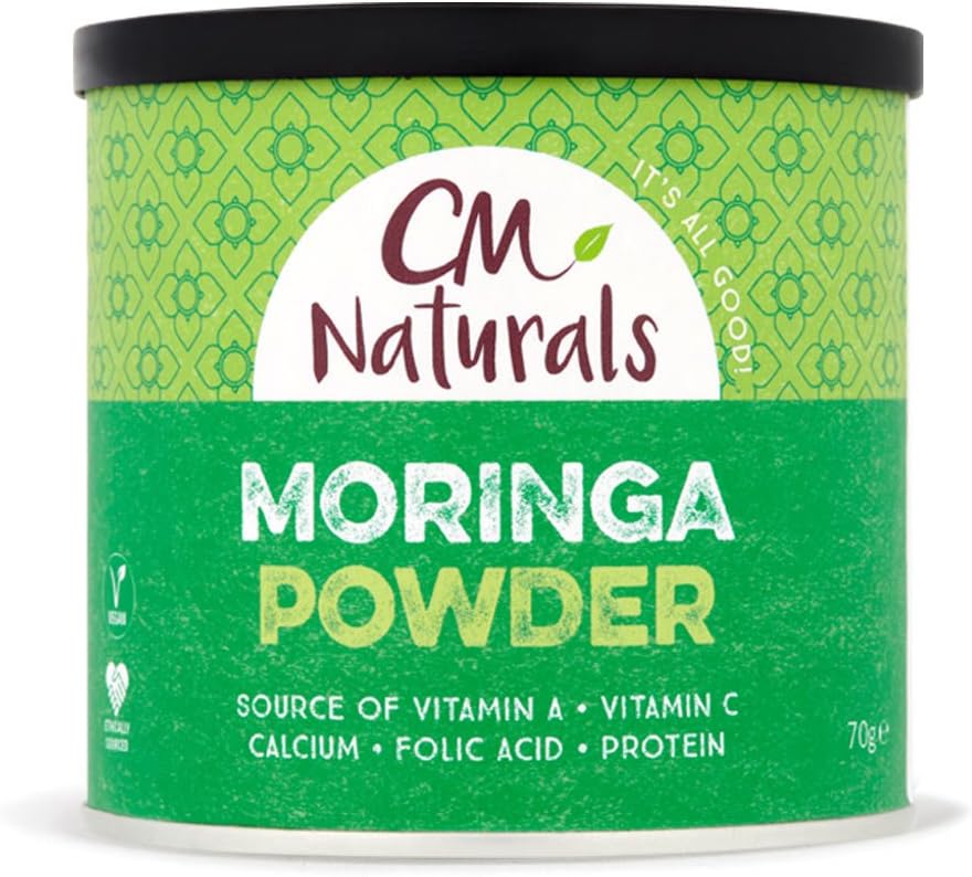 CM NATURALS Organic Moringa Powder 70g (PACK OF 1)