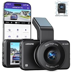 AZDOME ADAS Dash Cam Front and Rear 4K 1080P Free 64GB Card WiFi 6 Dashcam Voice Control Dash