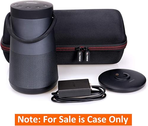 Miniatura 6 de LTGEM Funda protectora de viaje para altavoz Bose SoundLink Revolve+ o Revolve+ (Serie II) portátil y de larga duración Bluetooth 360 (para cuna de