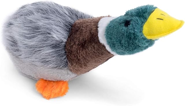 Petface Honking and Squeaky Duck Plush for Dogs