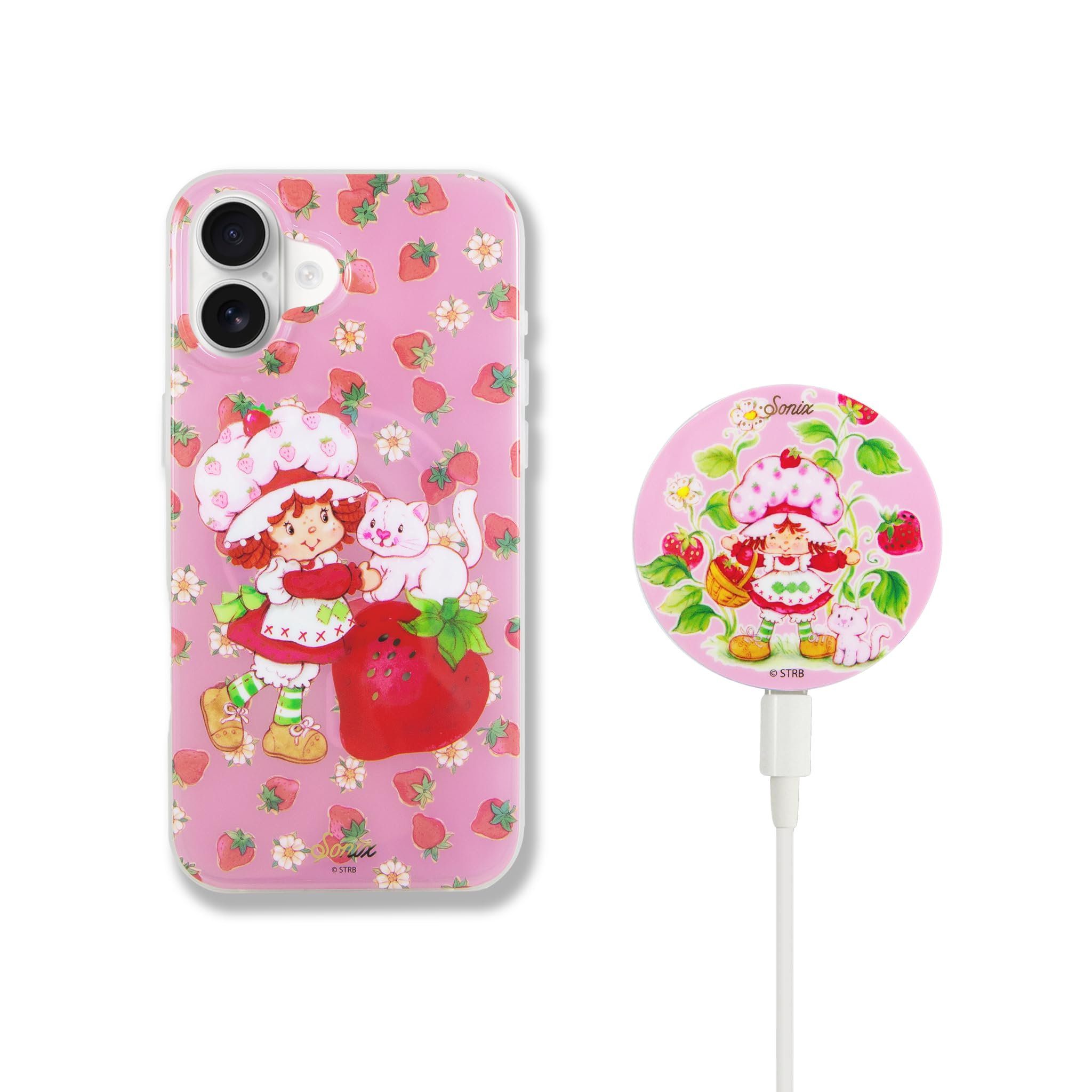 Amazon.com: Sonix Case + MagLink Charger (Strawberry Shortcake