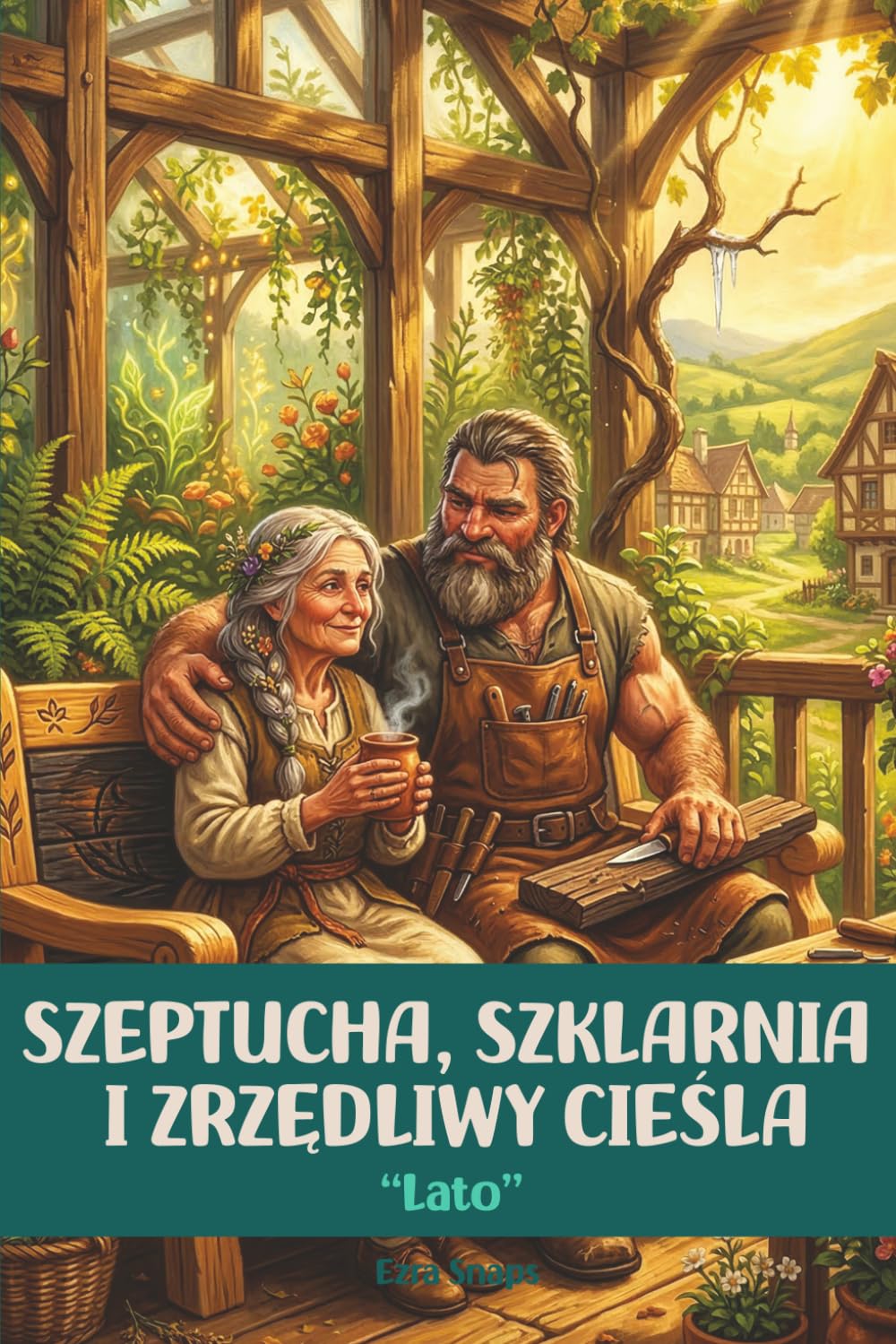 Szeptucha, Szklarnia i Zrzędliwy Cieśla: Lato: Słowiańskie cozy fantasy. Magia letniego słońca, wspólna praca i kojący rytm rzemiosła. Tom 2