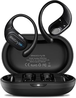 Open-Ear Kopfhörer mit Ohrbügel, Kabellose Bluetooth Kopfhörer Sport mit ENC Noi