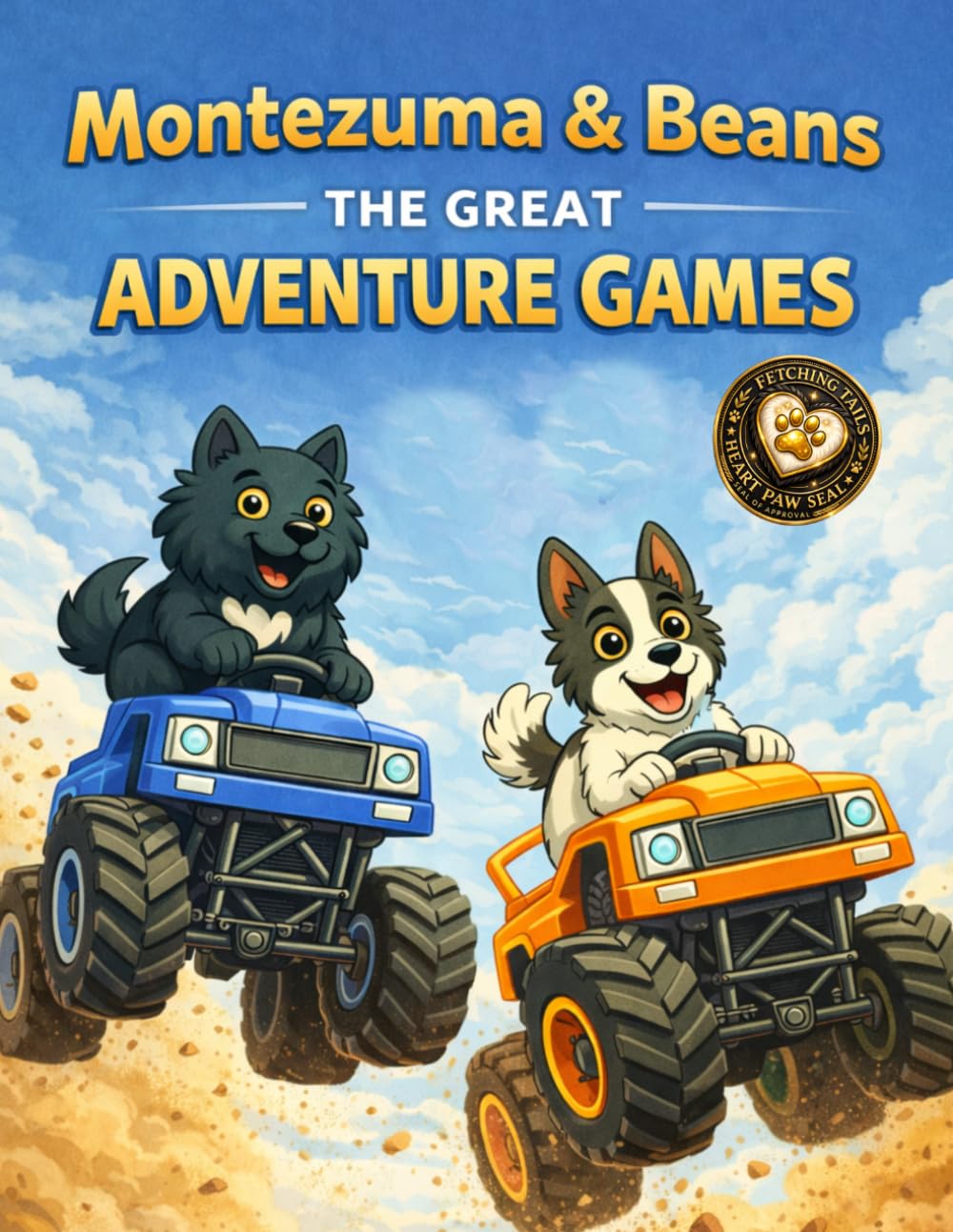 The Adventures of Montezuma & Beans: The Great Adventure Games: 100 Action-Packed Sports, Challenges & Outdoor Adventures to Color