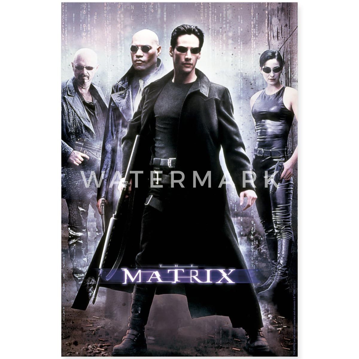 Spreadshirt The Matrix Movie Poster Poster 24