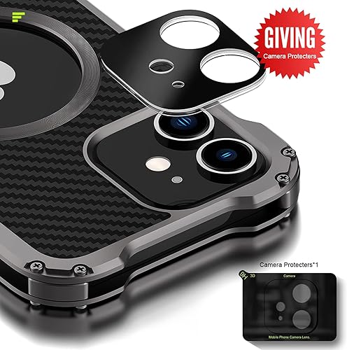 Miniatura 4 de GooodiDEAR Funda hueca trasera de disipación de calor para iPhone 12 Pro Max protector de lente de parachoques a prueba de golpes soporte Magsafe