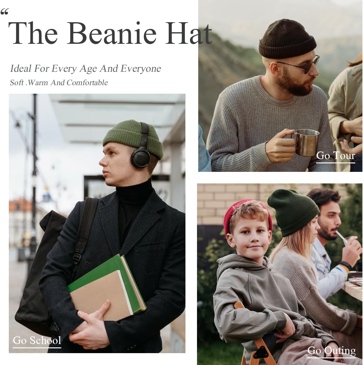 Custom Beanie Design Your Own Customized Beanie for Men and Women with Photo Text Logo Personalized Beanies Winter Gift - Image 7