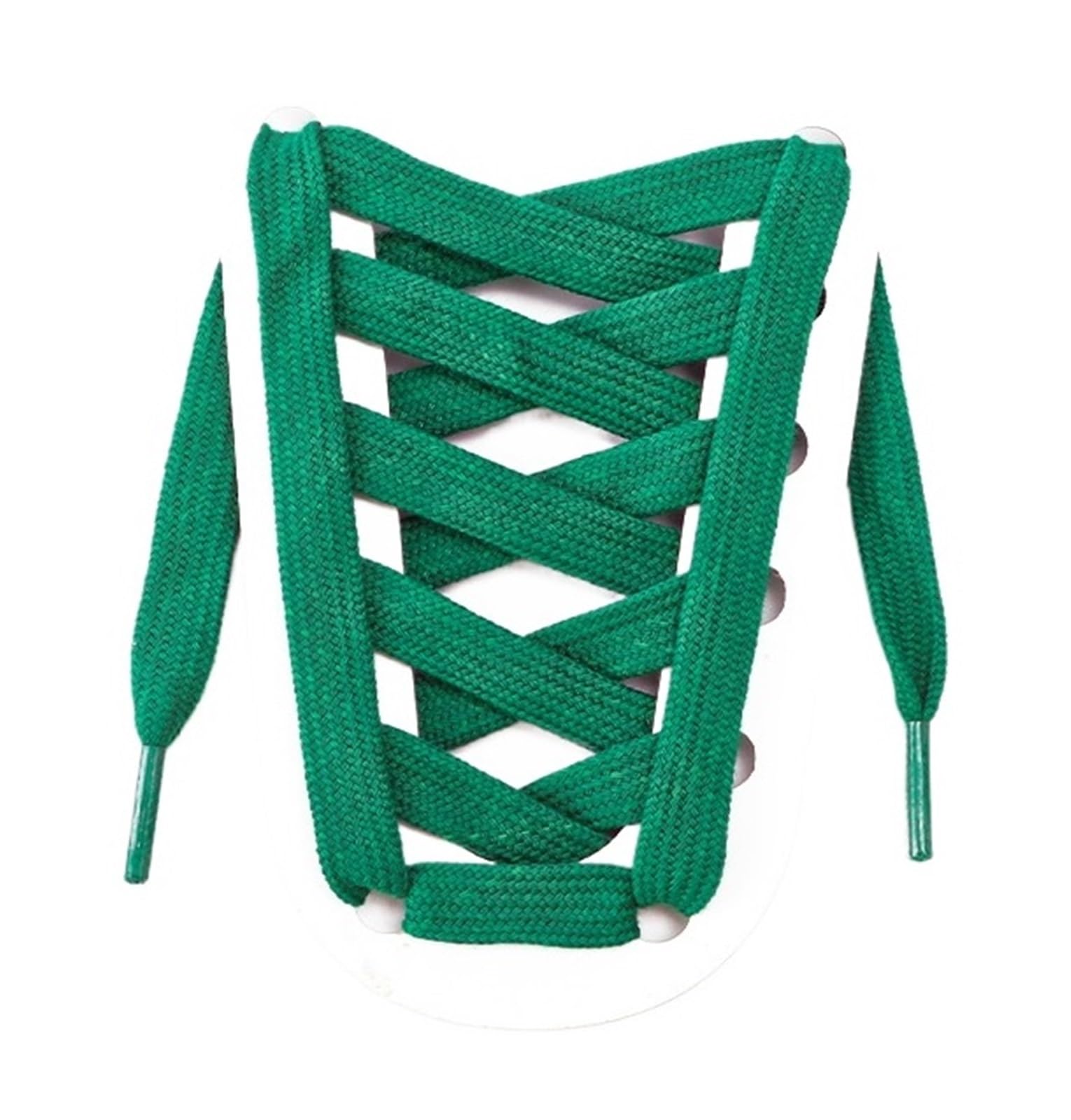 GPDNBIEU Shoelaces, For Shoes Sport For Kids Adult Flat Shoestring Laces For Sneakers Casual Accessories(Dark Green,100cm)