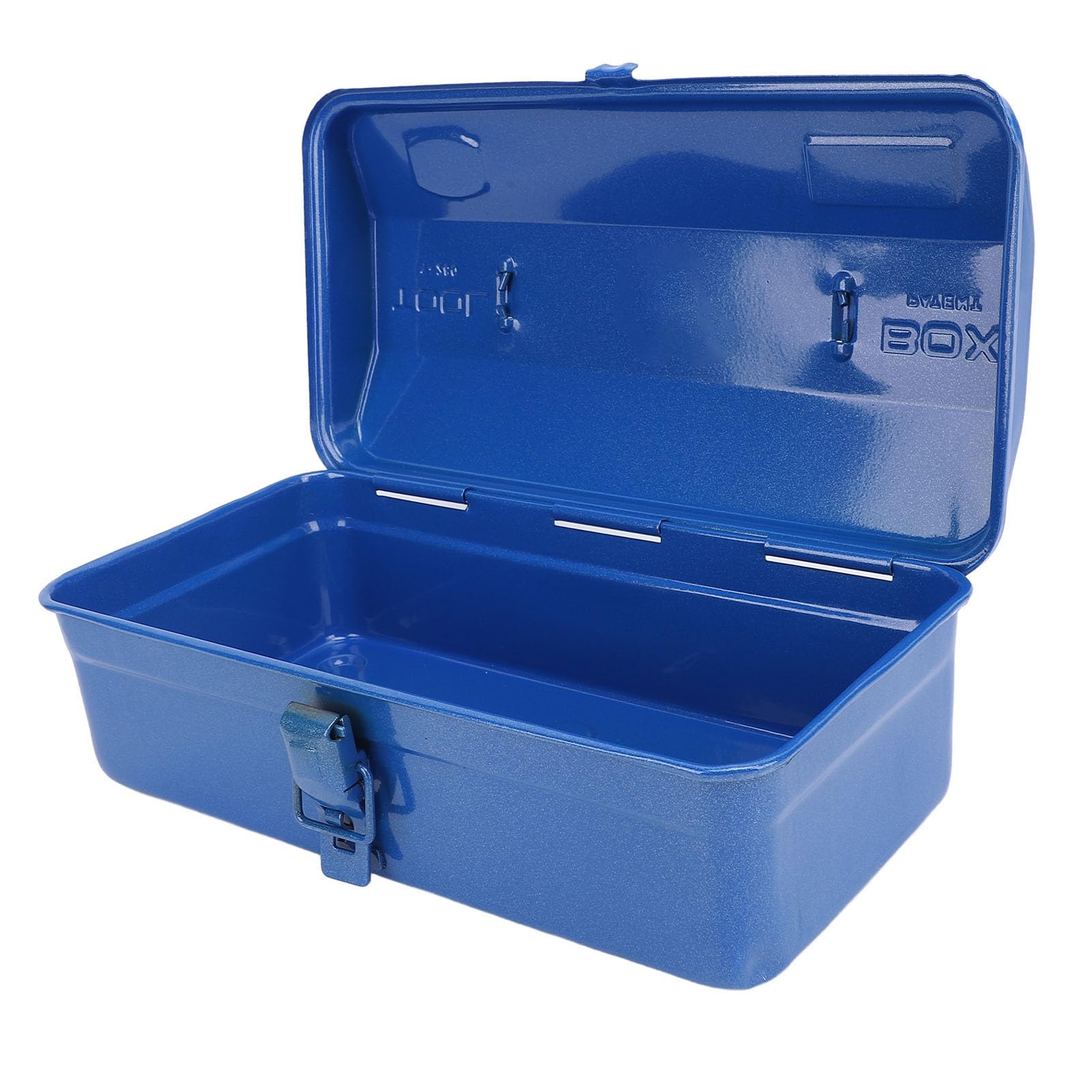 Blue 280 Toolbox Construction in metallo pesante e carico ad alto carico organizzatore di stoccaggio degli strumenti sicuro per seminari, garage, auto o sito di lavoro Cassetta (Caja de herramientas