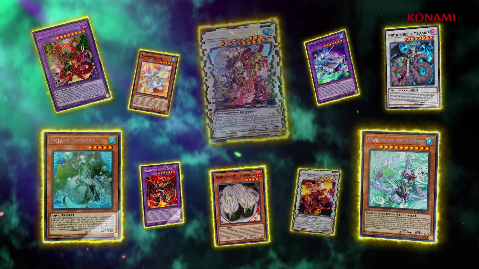 Yu-Gi-Oh! TRADING CARD GAME Burst of Destiny Display - Deutsche