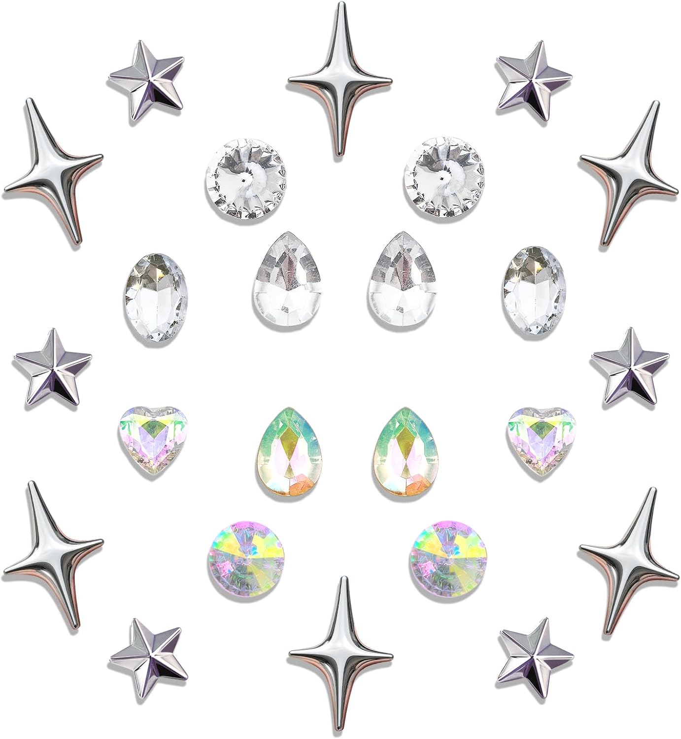 Bling Shoes Charms Crystal Luxury Shoe Accessories DIY Shoe Decoration, These Bling Shoe Charms Can Make Your Shoes Gleaming and party Gift