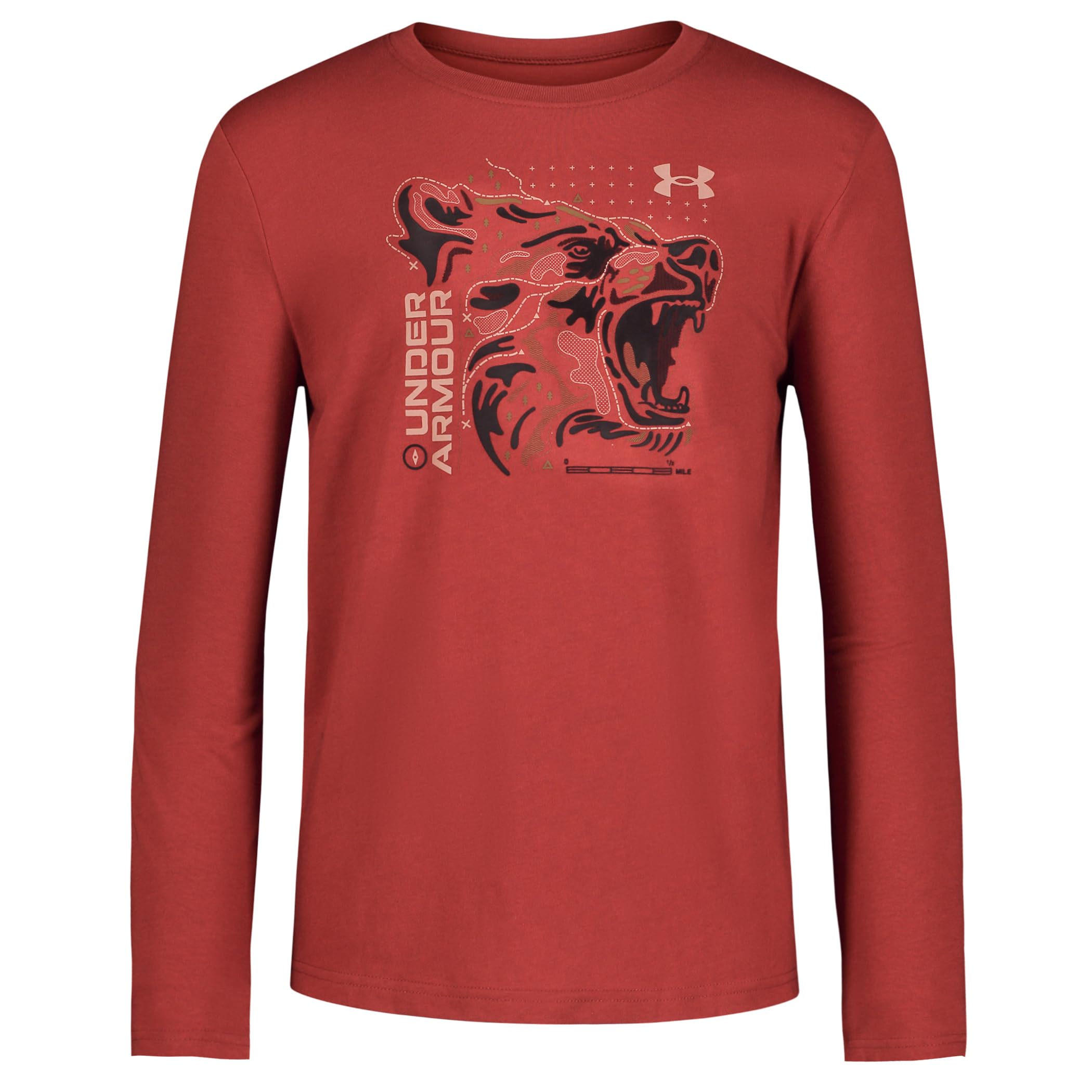 Under Armour Boys' Long Sleeve Graphic T-Shirt, Lightweight &amp; Breathable, Outdoor Collection