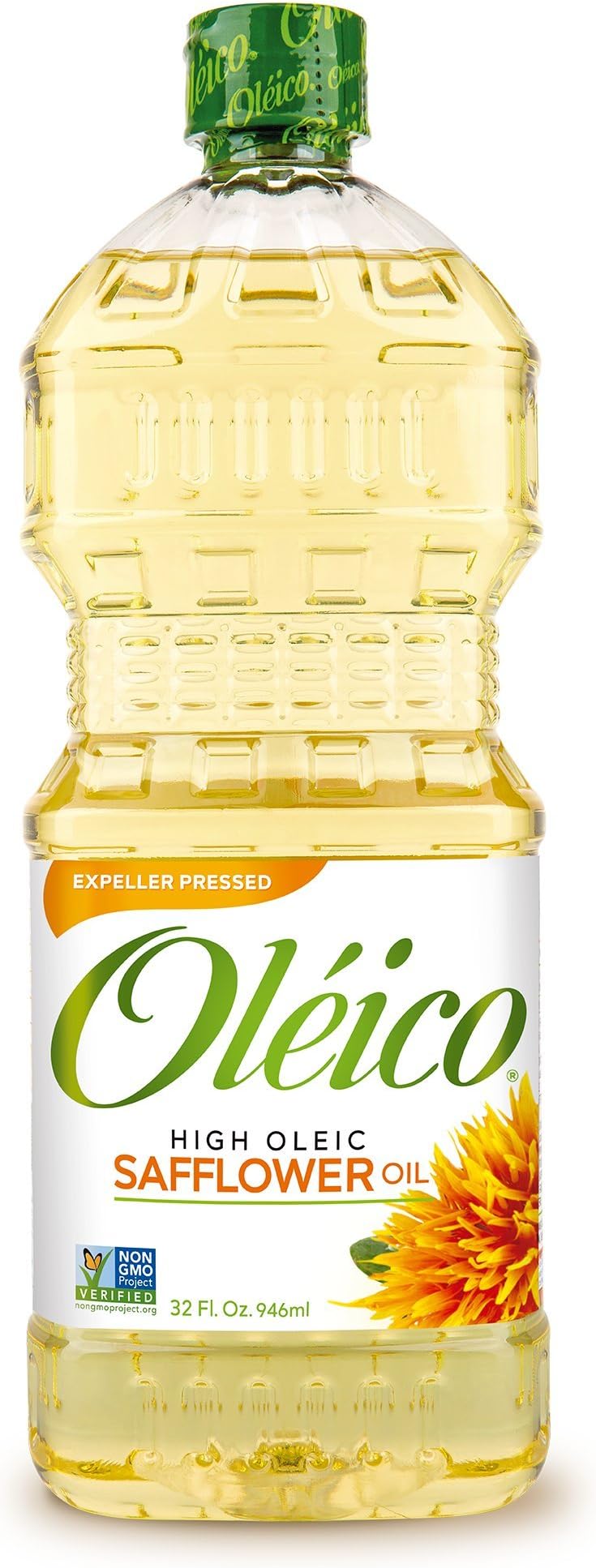 Oléico - High Oleic Safflower Oil 32 fl. oz. (Pack of 3)