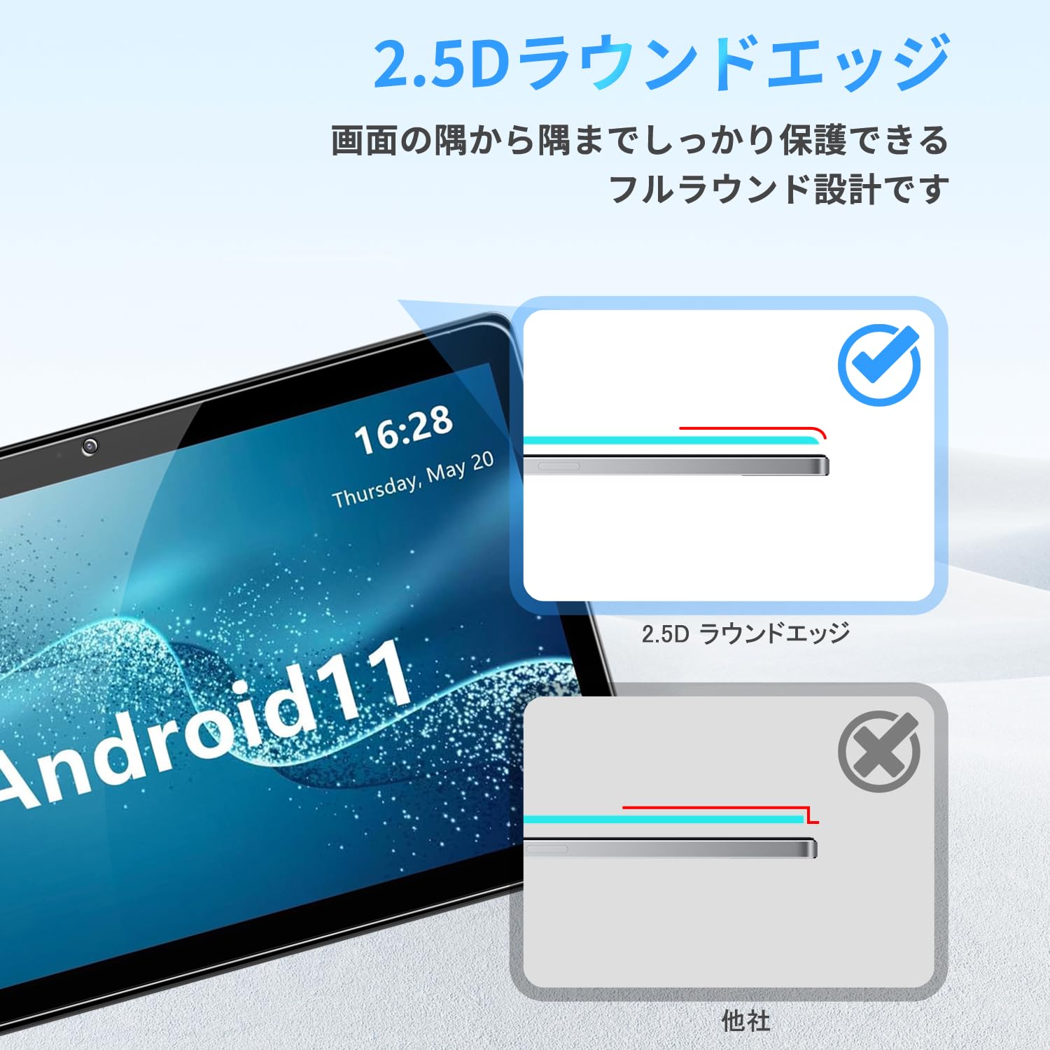 Amazon.co.jp: 【2023 NEW】 ALLDOCUBE iPlay 20S 用 フィルム 保護
