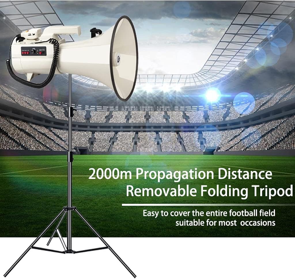 Super High Power 75w Megaphone 2km Amplified Multi Function Speaker Support Card