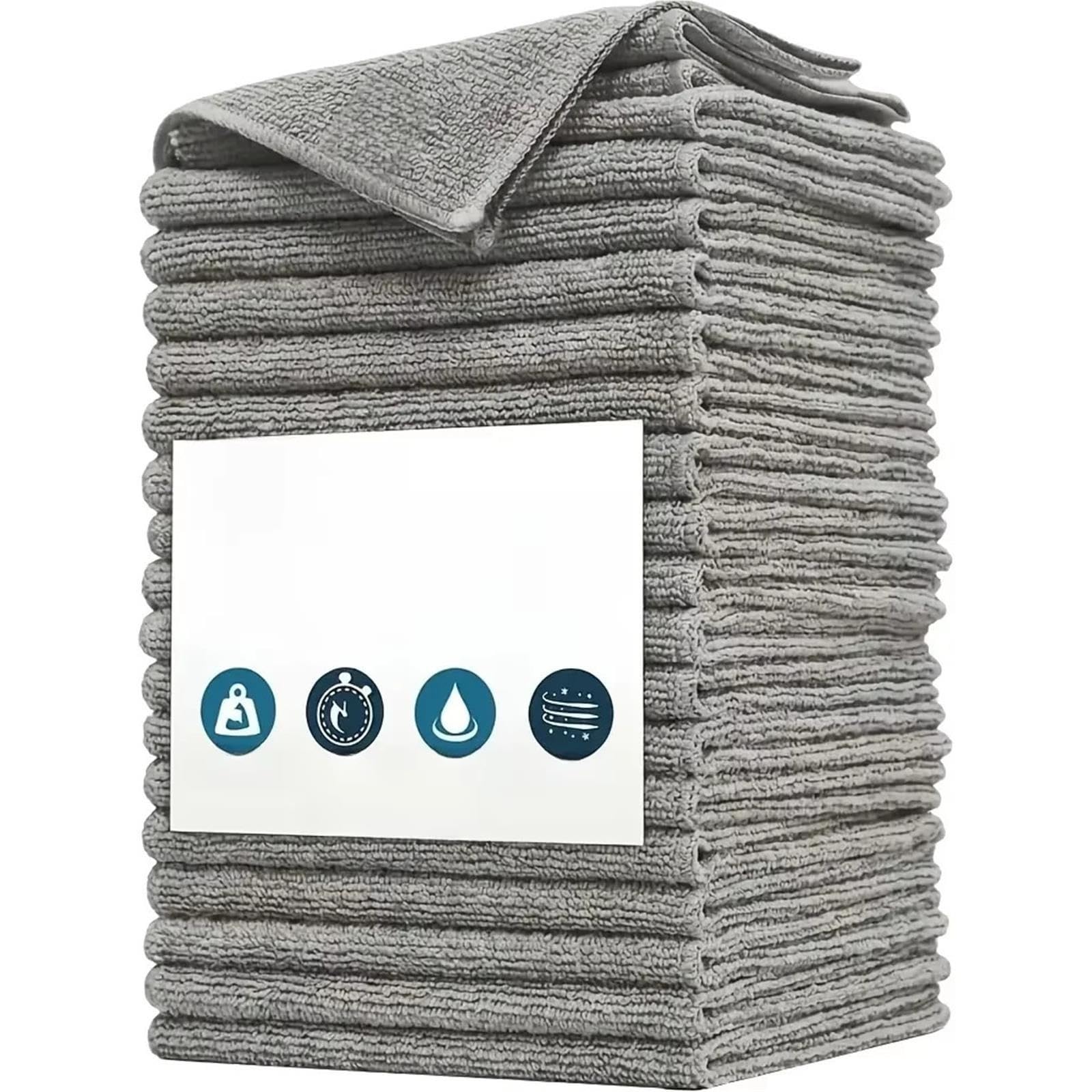 Chiffons de Nettoyage en Fibres ultrafines épaissies