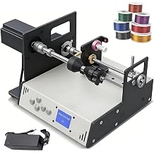 Automatic Coil Winding Machine, Electric Coil Winding Machine, 120-900 RPM Speed Control, High Torque Motor, Programmable Layer, Memory Function, for Enameled Wire, Resistance Wire