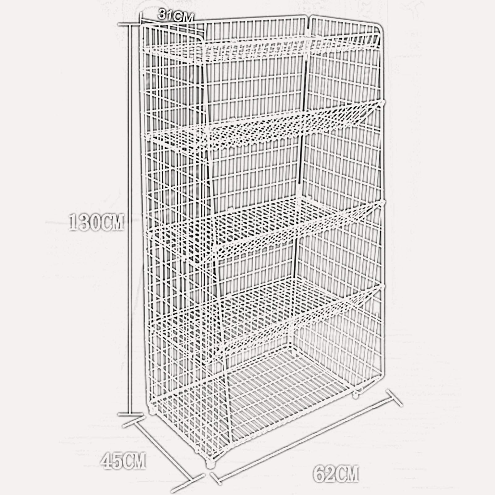 Estante de exhibición minorista de 5 niveles, estante de supermercado, soporte organizador de refrigerios de metal para tiendas de conveniencia, oficina, hogar, estantes de almacenamiento de alimentos