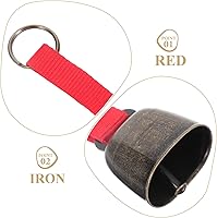 Vista 3 de Campanas de oso de campamento, campanas de oso ruidosas con llavero para mascotas, campanas de advertencia al aire libre para supervivencia