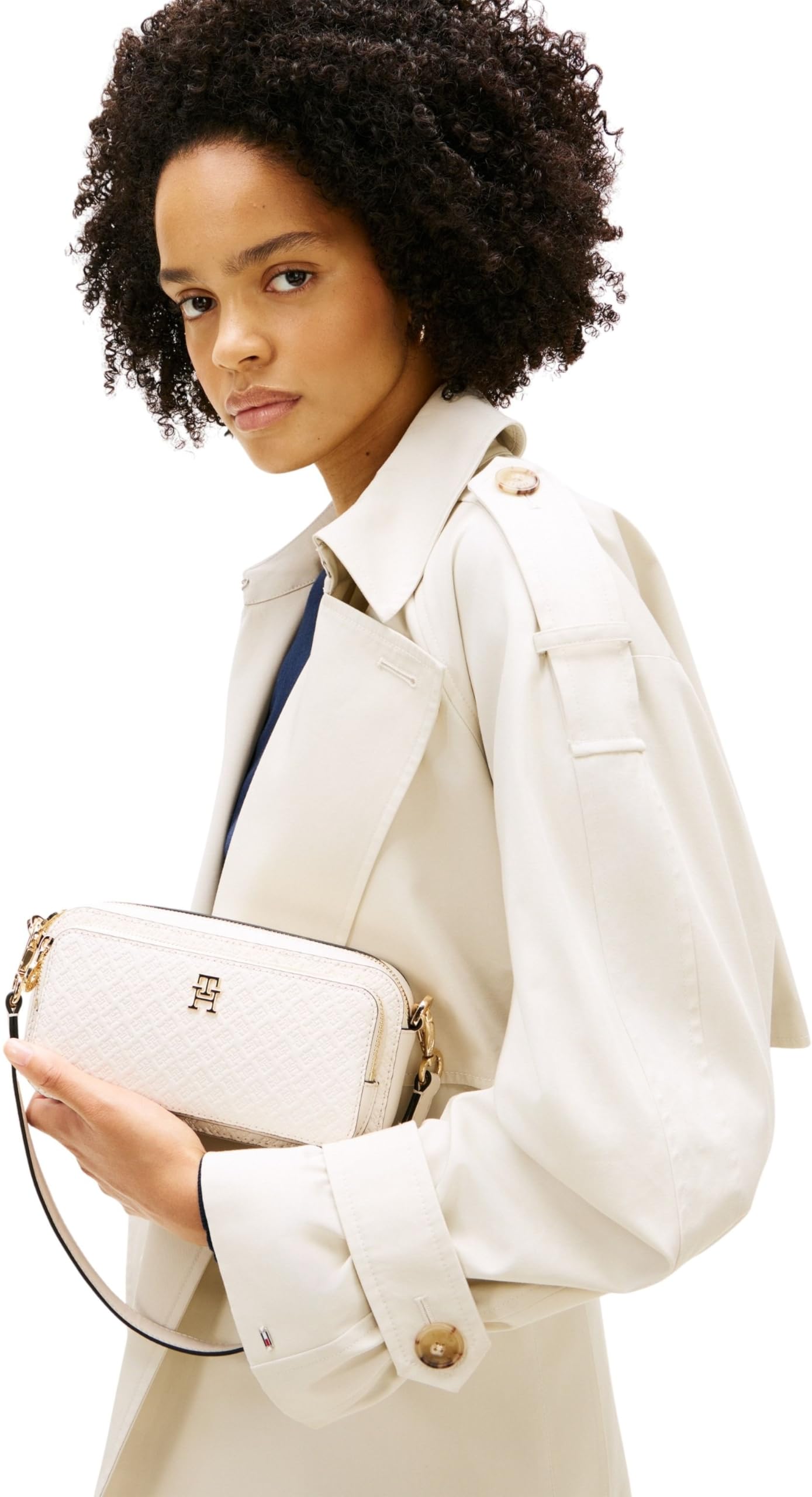 Tommy Hilfiger Th Daily Camera Bag Mono Aw0aw18414 Crossover