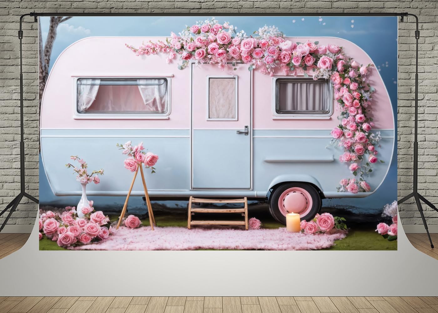 Amazon.com : Kate 7x5ft Valentine's Day Photography Backdrops Spring ...