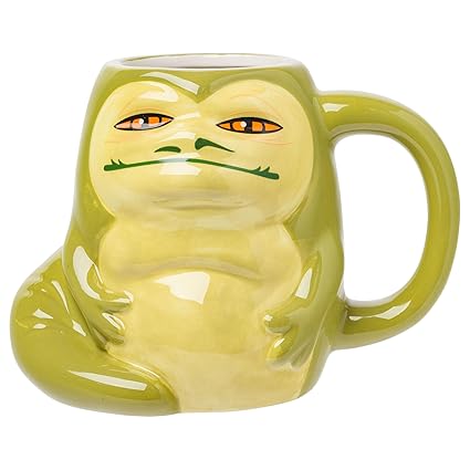 Silver Buffalo Star War Jabba the Hut Ceramic 3D Sculpted Mug