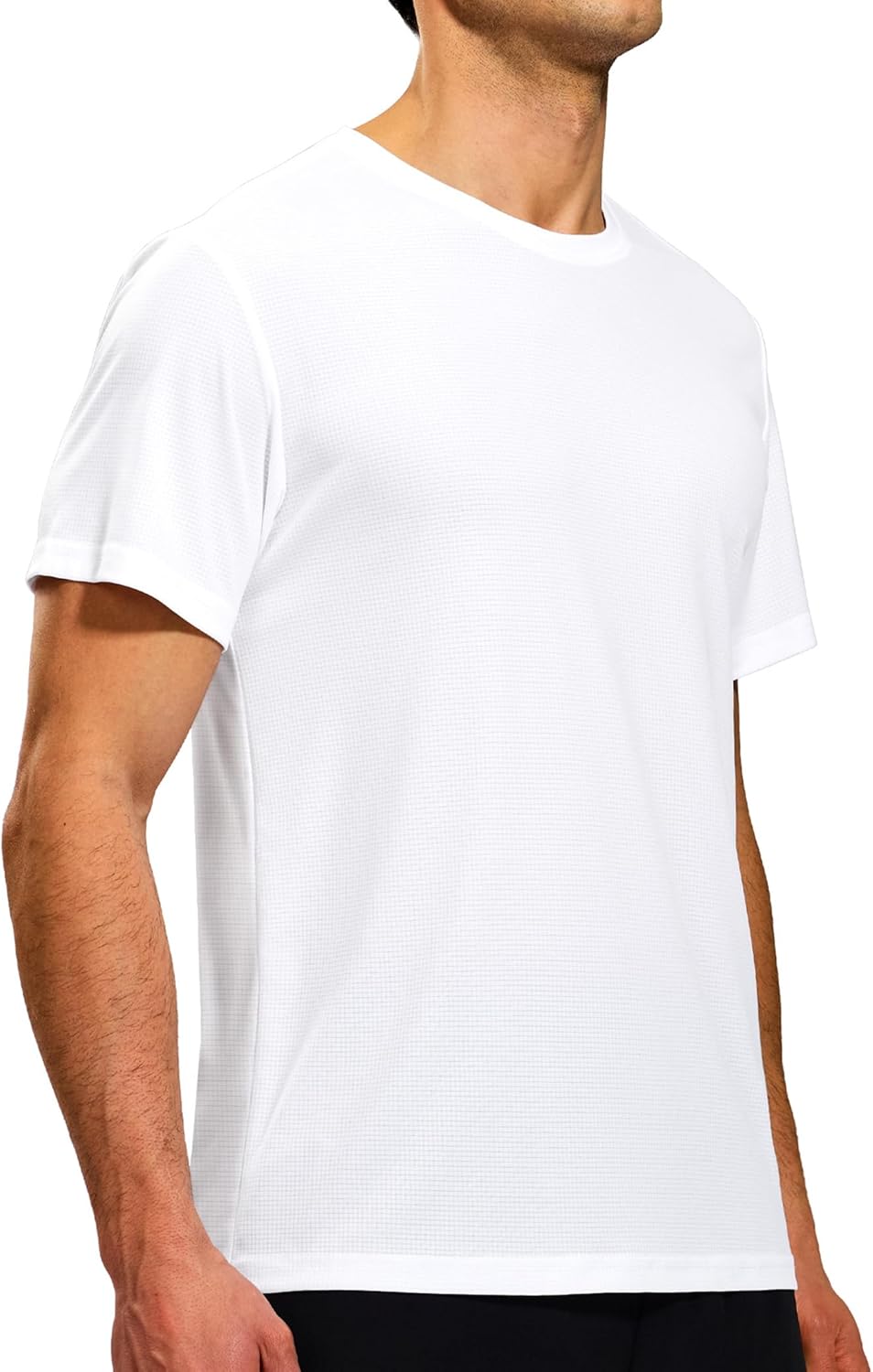 MIER Mens Dry Fit Workout T-Shirts Athletic Running Tshirt Short Sleeve Lightweight Airy Gym Sport Tee Shirt, Crew Neck - Image 7