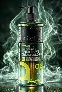 Ostwint After Shave Krem Tıraş Kolonyası 400ml, Nemlendirici ve Ferahlatıcı Etki ile Tıraş Sonrası Rahatlama, (05,Baharat)