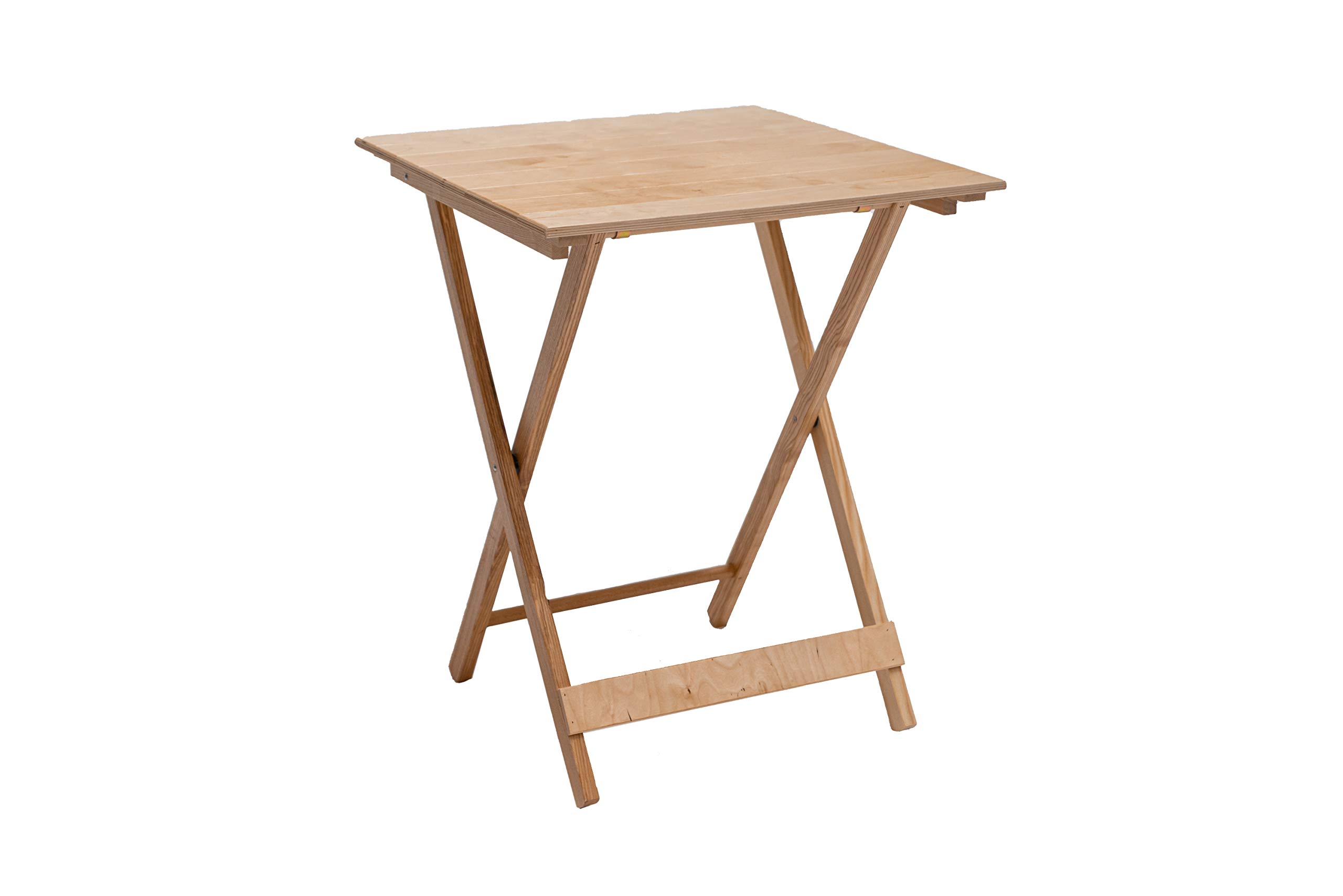 Tavolo pieghevole in legno, 60x60x75 cm