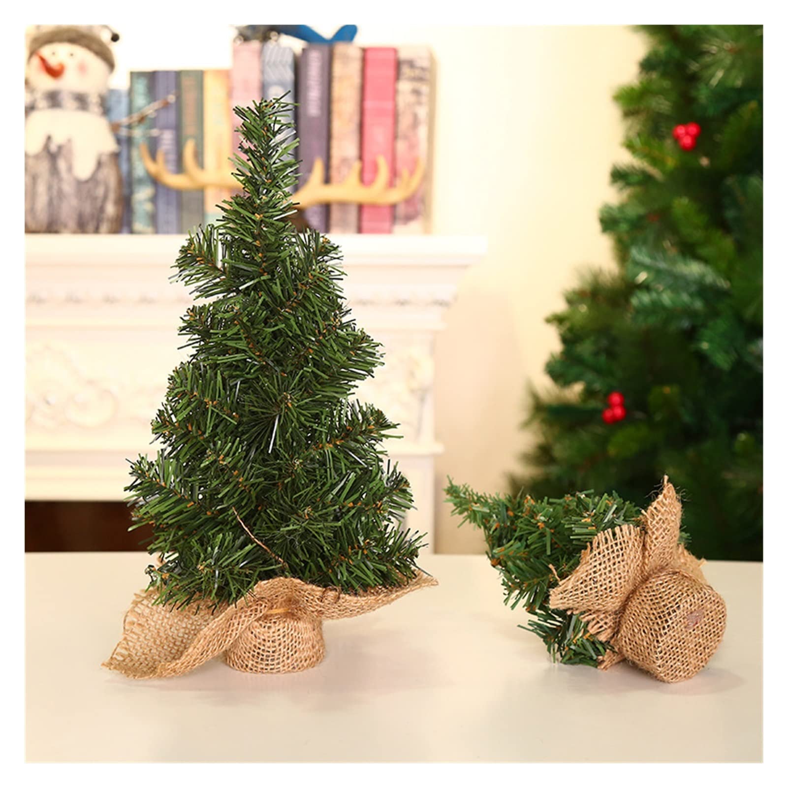 Albero di Natale Decorazione 'albero di Natale di Babbo Natale Accessori for la decorazione della casa Oggetti di scena Decorazioni natalizie Regalo di Capodanno Figurine artigianali Jingxin(30cm)