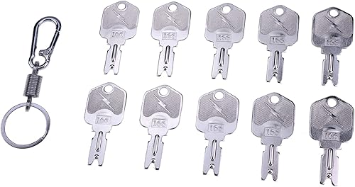 Vista 9 de ZTUOAUMA 10X Llaves de encendido 166 para Clark Yale Hyster Komatsu Gradall Gehl Crown 186304 51335040 A214062 1430 Hyster Carretilla elevadora 6