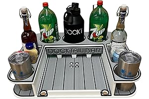 Docktail Butler: The Ultimate Boat Caddy for Pontoons and Rails