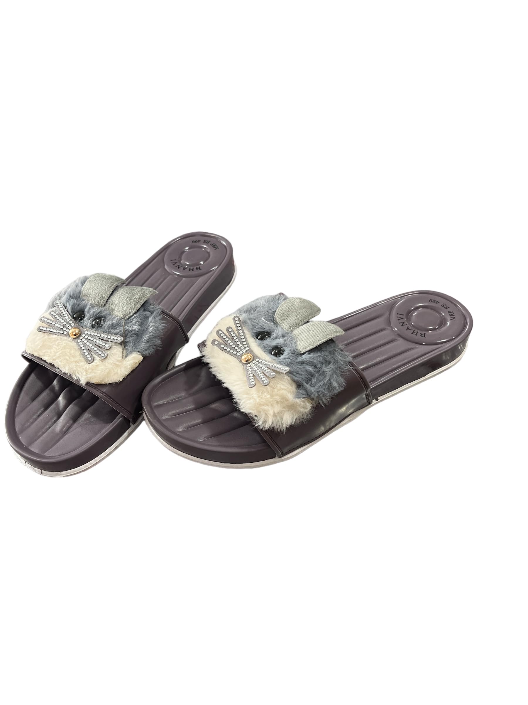 Stylish Latest Sara Slipper For Women & Girl Traditional Comfortable Daily Use Light Weigh (GREY, 7) (B0CJZ2JZJX) Amazon Price History, Amazon Price Tracker