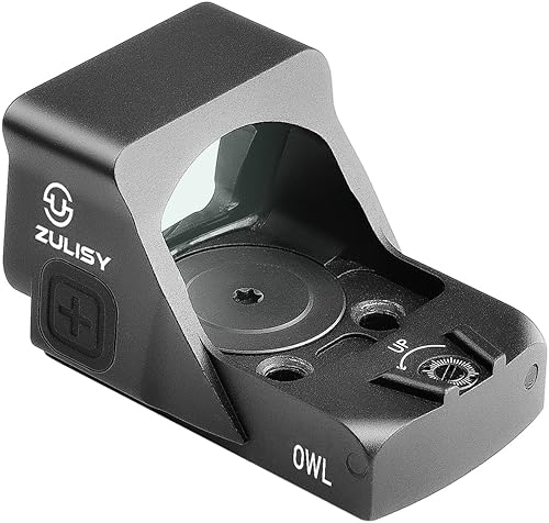 Miniatura 3 de Zulisy OWL - Mira refleja abierta de tamaño completo con punto verde, 3 MOA, para pistola de corte con diseño de huella médica, Shake Awake, alcance
