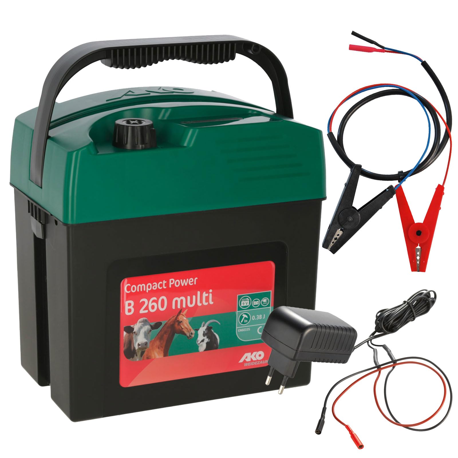 Kerbl Compact Power B260 multi Weidezaungerät 12 Volt 372026-A