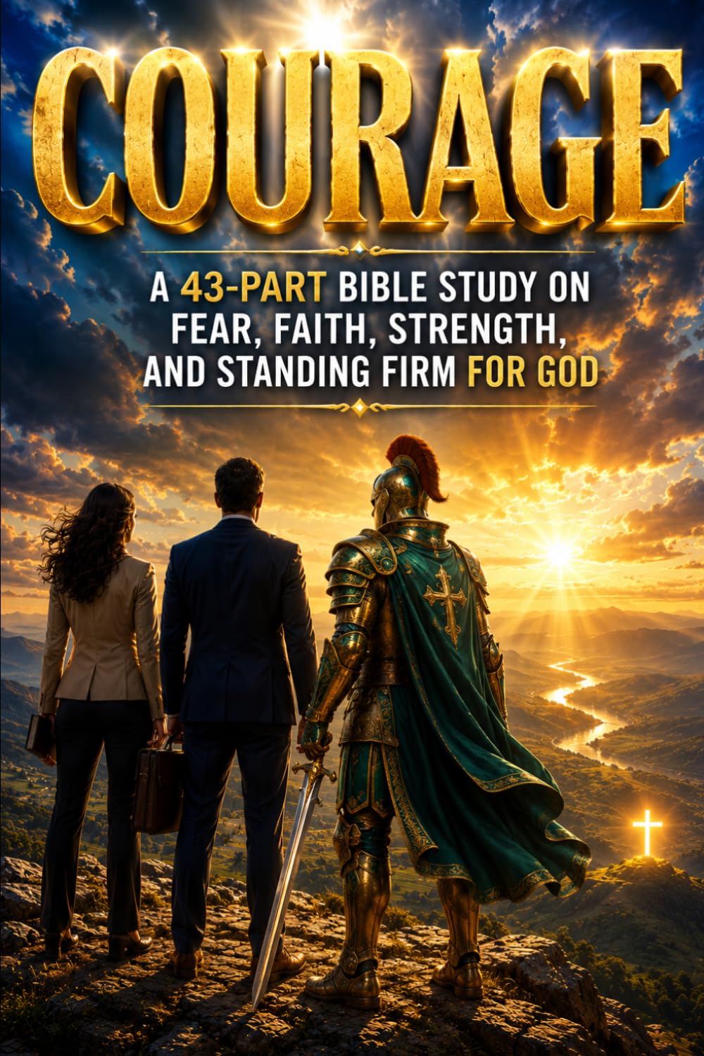 COURAGE: A 43-Part Bible Study on Fear, Faith, Strength, and Standing Firm for God: Bible Studies for Spiritual Growth (NIV Scripture) (Christian Character, Spiritual Growth, and Bible Study Series)