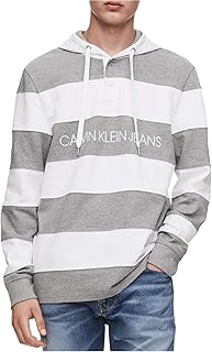 calvin klein white hoodie mens