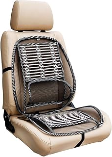 Fifth Gear Mesh Back Support for Office Chair, Mesh Lumbar Support Chair Back Support with Elastic Strap Back Rest for Office Chair/Car Seat/Back Pain Relief