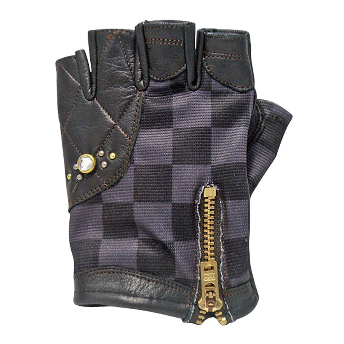 Amazon | Vin&Age 牛革グローブ(GLOVES TYPE VG15S-A) GRAY/BLACK