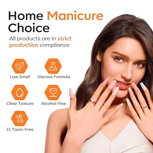 Miniatura 6 de modelones Kit de gel de uñas 3D, gel para esculpir uñas 3D con pinceles de arte de uñas para polvo cromado para uñas y diamantes de imitación para