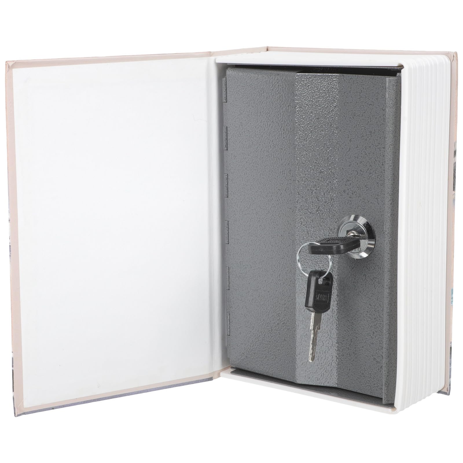 Coffre-fort livre avec serrure à code solide VALICLUD, boîte de rangement en métal de bureau