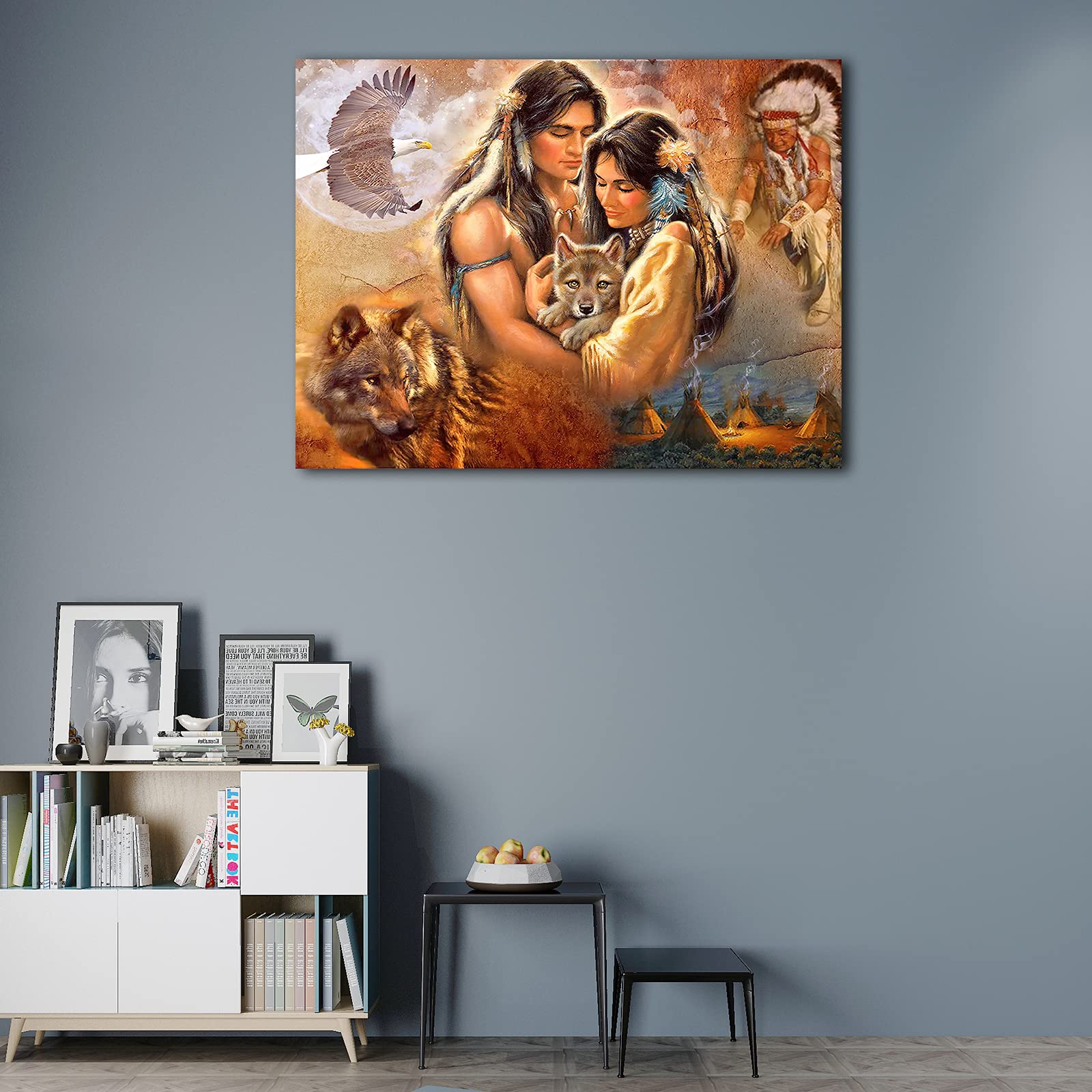 Native American Wall Decor, Native American Indian Wall Art