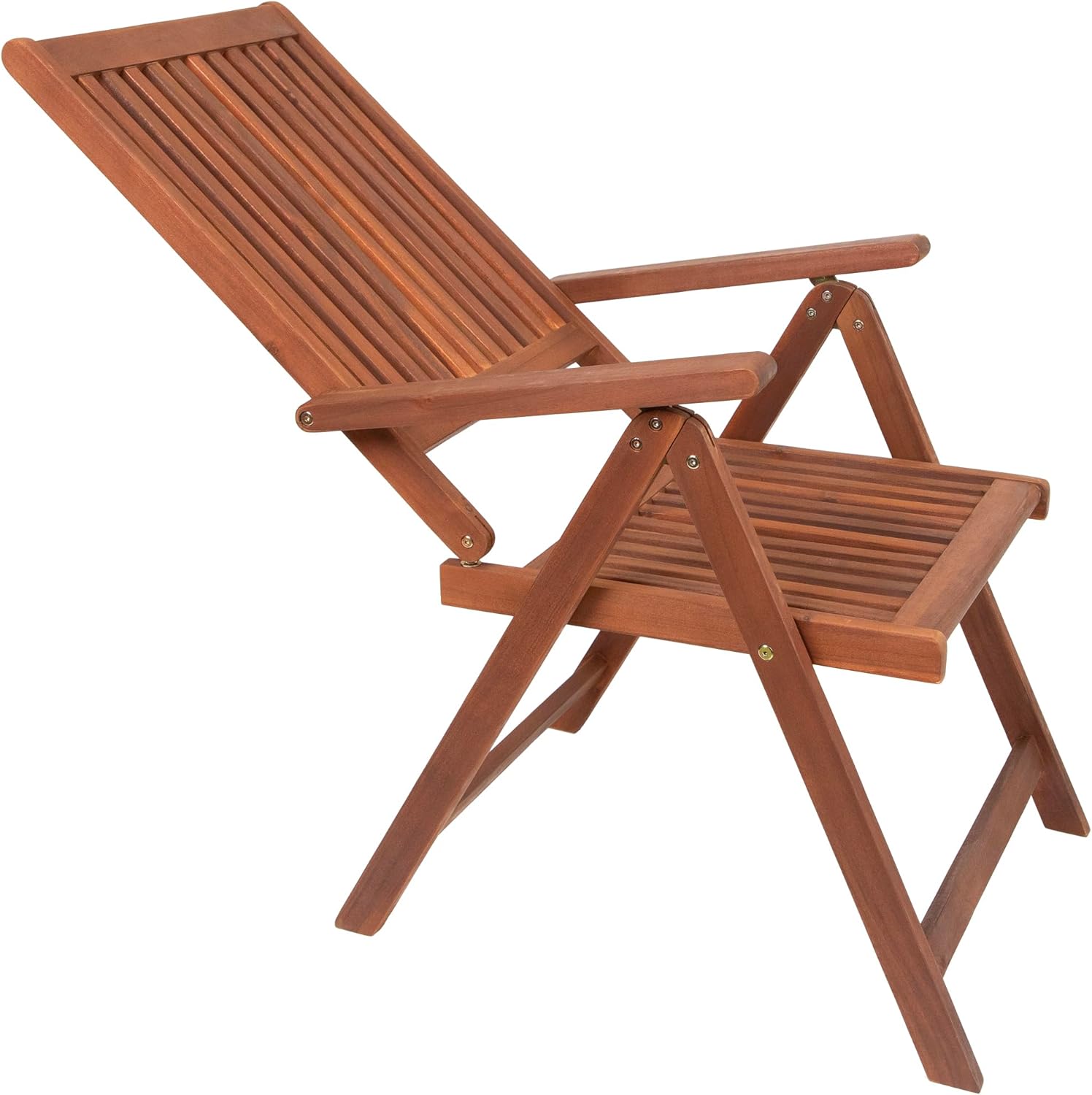 Northlight Set of 2 Acacia Folding Chairs Outdoor Patio Furniture 42"
