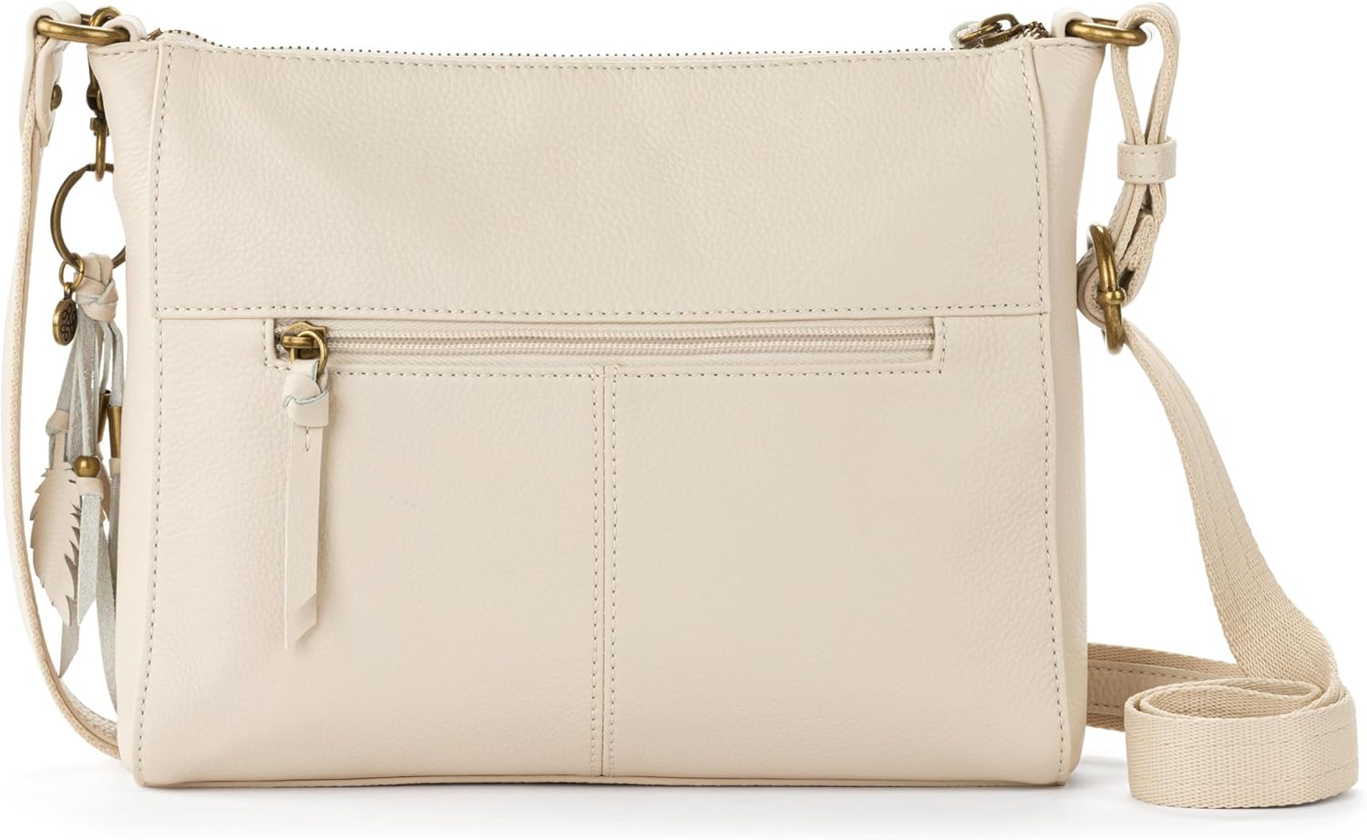 The Sak Alameda Leather Crossbody Purse - Leather Women's Handbag for Everyday & Travel - Cross Body Bag With Zipper - Image 5