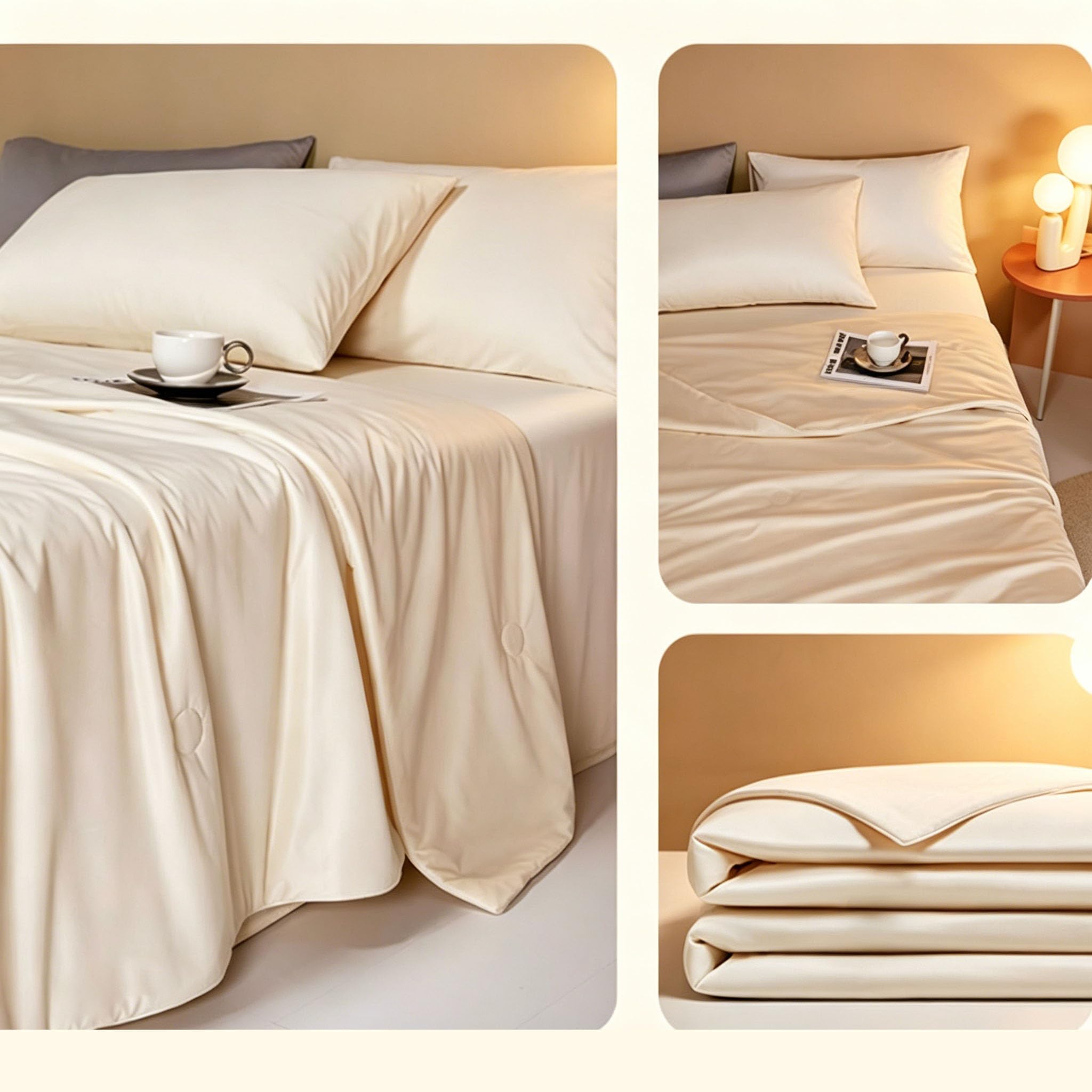 Magic Sleep Eisdecke, Magic Splashy Bettdecke, Eisdecke Für Heiße Sommernächte, Double-Sided Eisdecke Zum Schlafen Eisseide, Erfrischend Kühler Schlaf Ohne Klimaanlage (F,150 * 200CM)