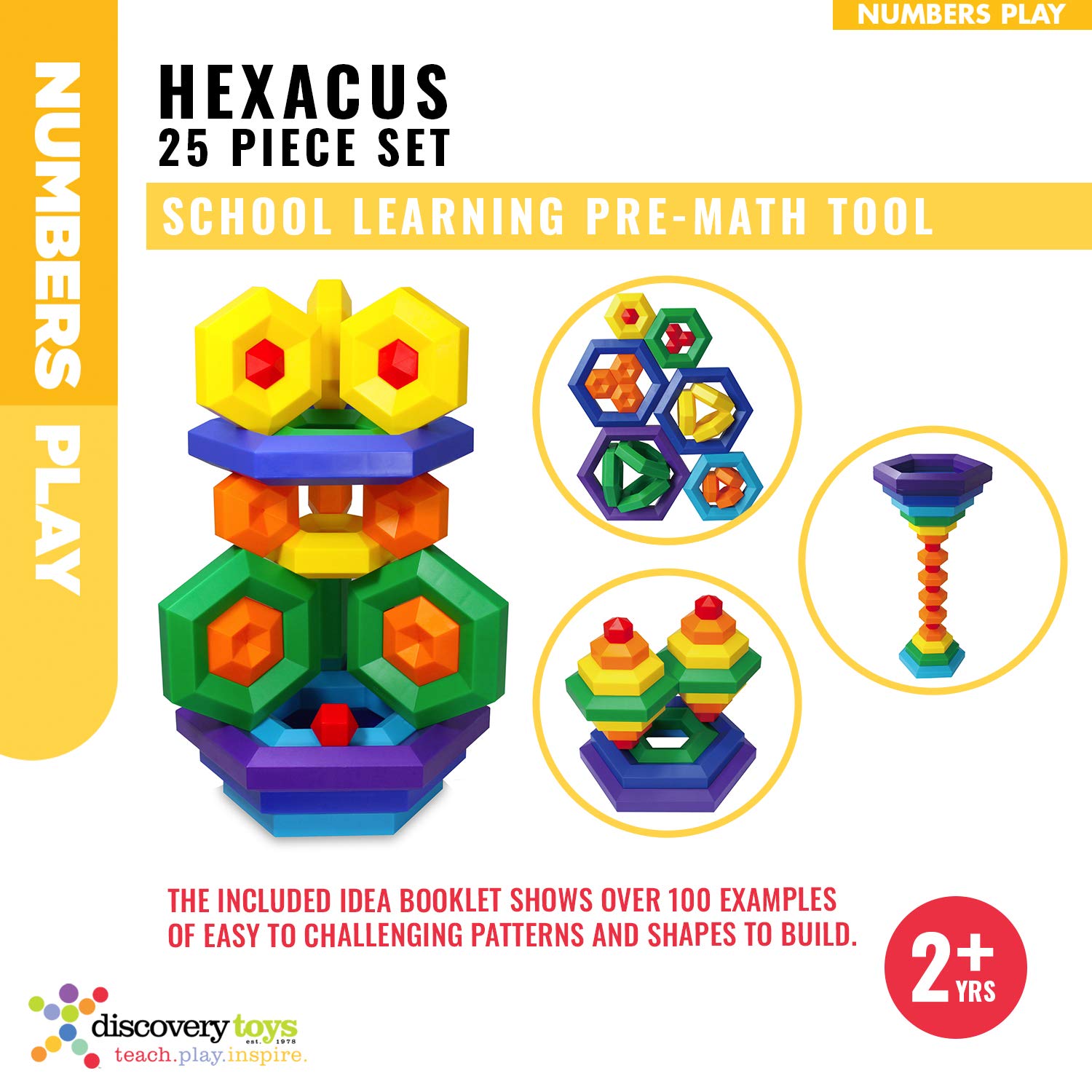 Discovery Toys HEXACUS Deluxe Stacking Toy : Amazon.sg: Toys